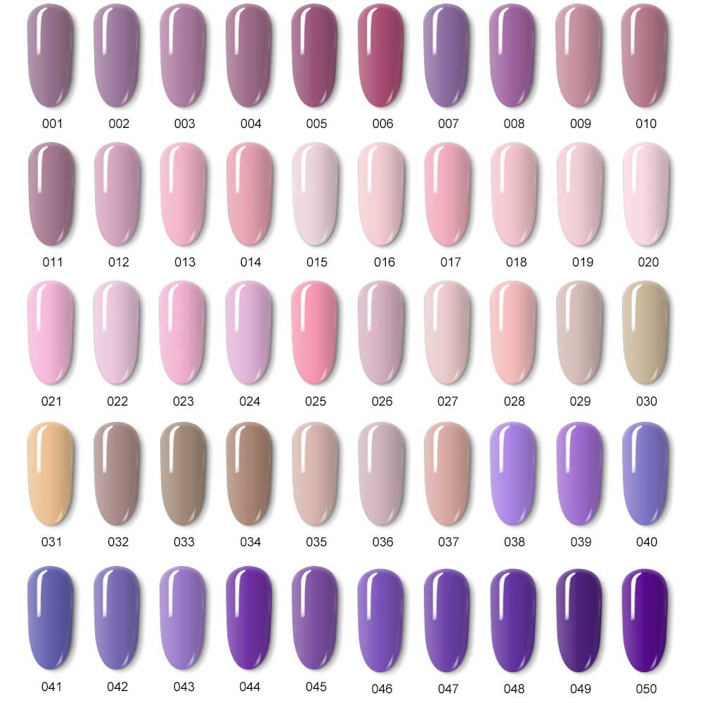 gel polish colors | TENTEU