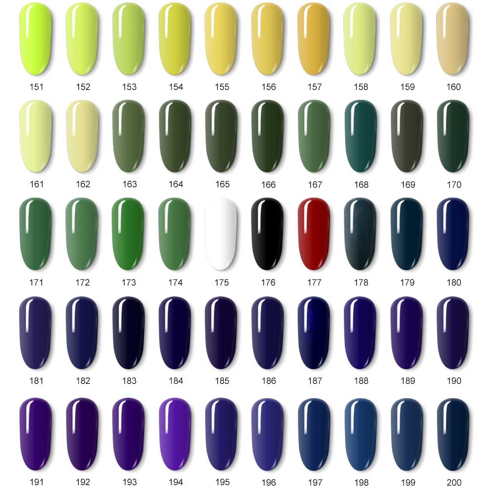 3000+ gel polish colors | TENTEU