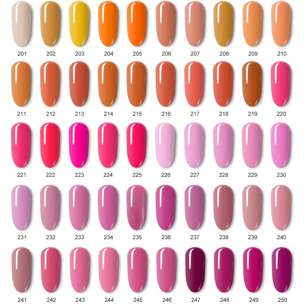 3000+ nail gel color OEM distribution | TENTEU