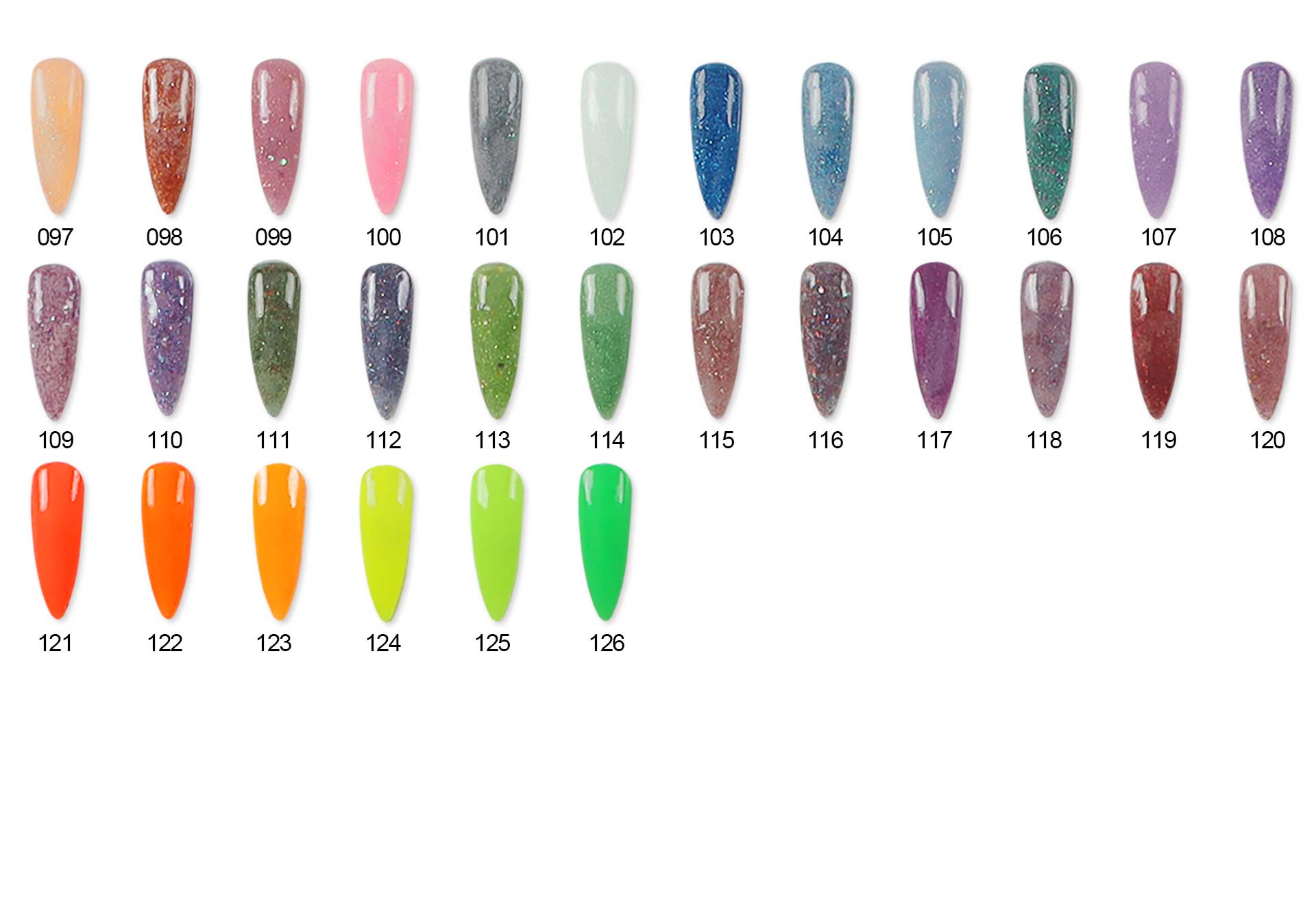 Acrylic Powder Color Show | Tenteu