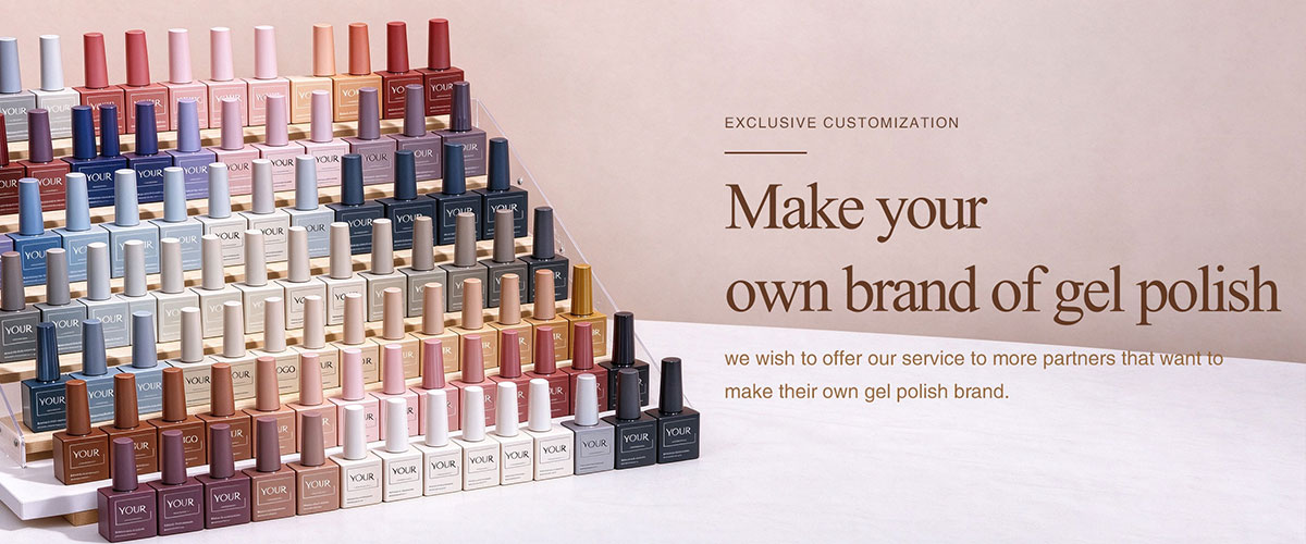 Make your own brand of gel polish