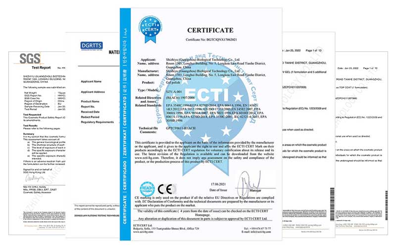 Certifications