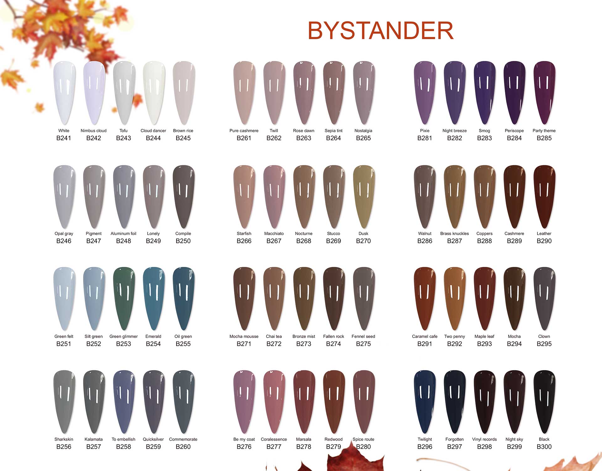 We have the popular 300 Gel polish for salon supply options | TENTEU