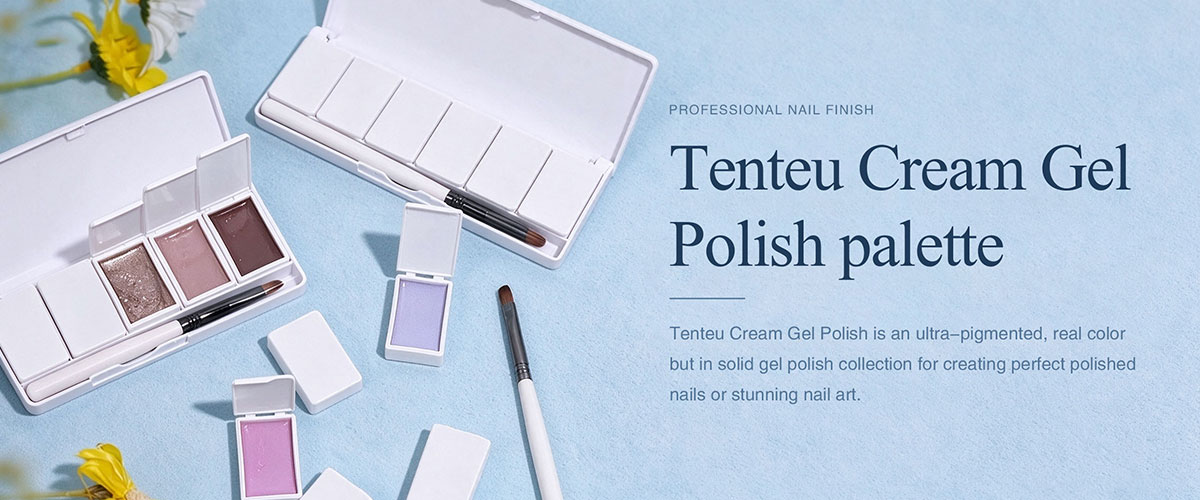 Tenteu Cream Gel Polish palette