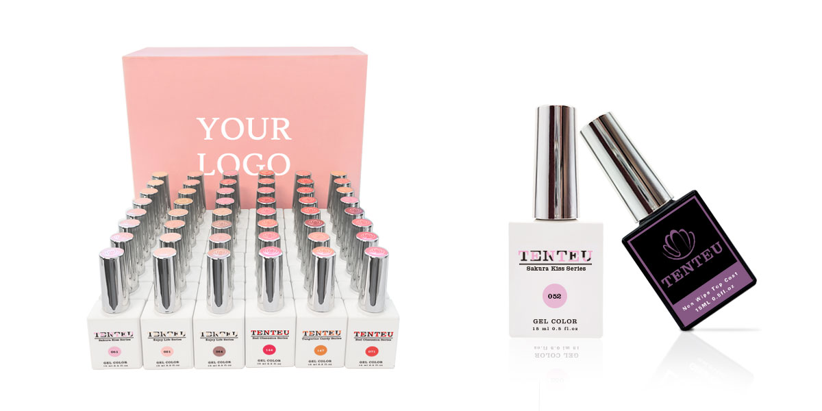 48 Color Gel Polish Set | TENTEU