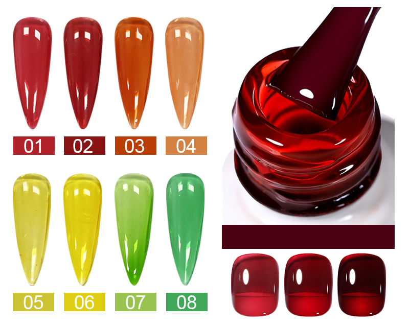 OEM nail products Amber Gel | Tenteu