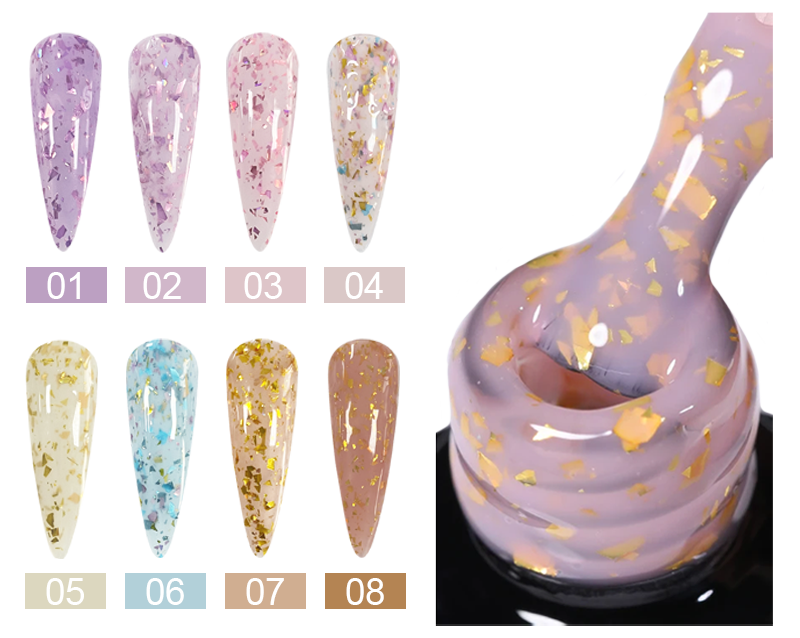 Foil Flake Gel