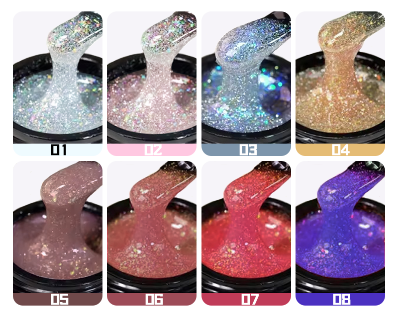 Starry Galaxy Builder Gel In Jar