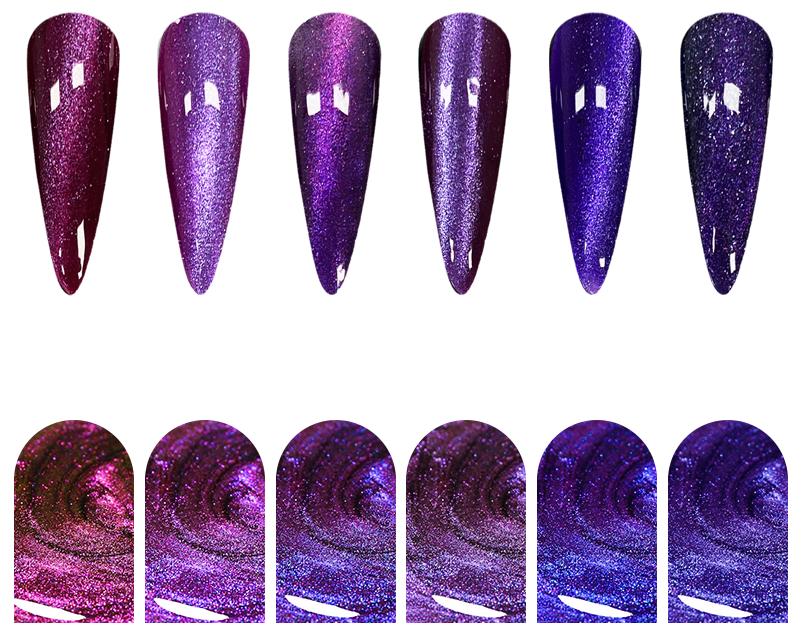 Twilight Purple Cat Eye Gel