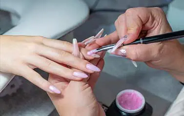 Builder gel in bottle and jar