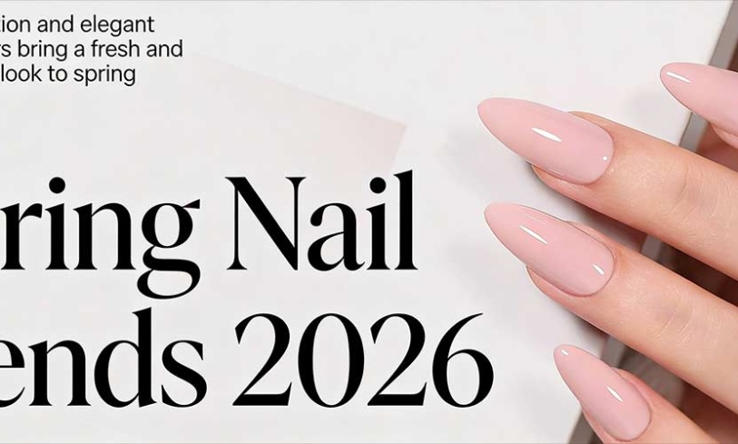 Spring Nail Trends 2026: Pastel Inspiration and Elegant Nude Gel Polish Colors
