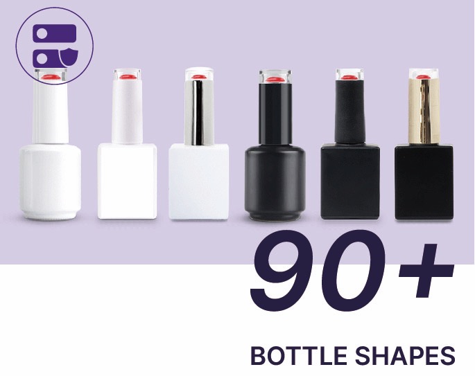90 plus bottle shapes