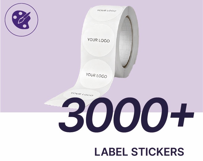 Custom label stickers