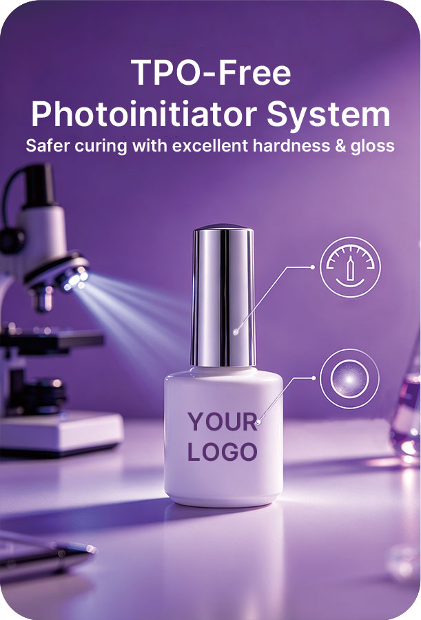 TPO-free photoinitiator system