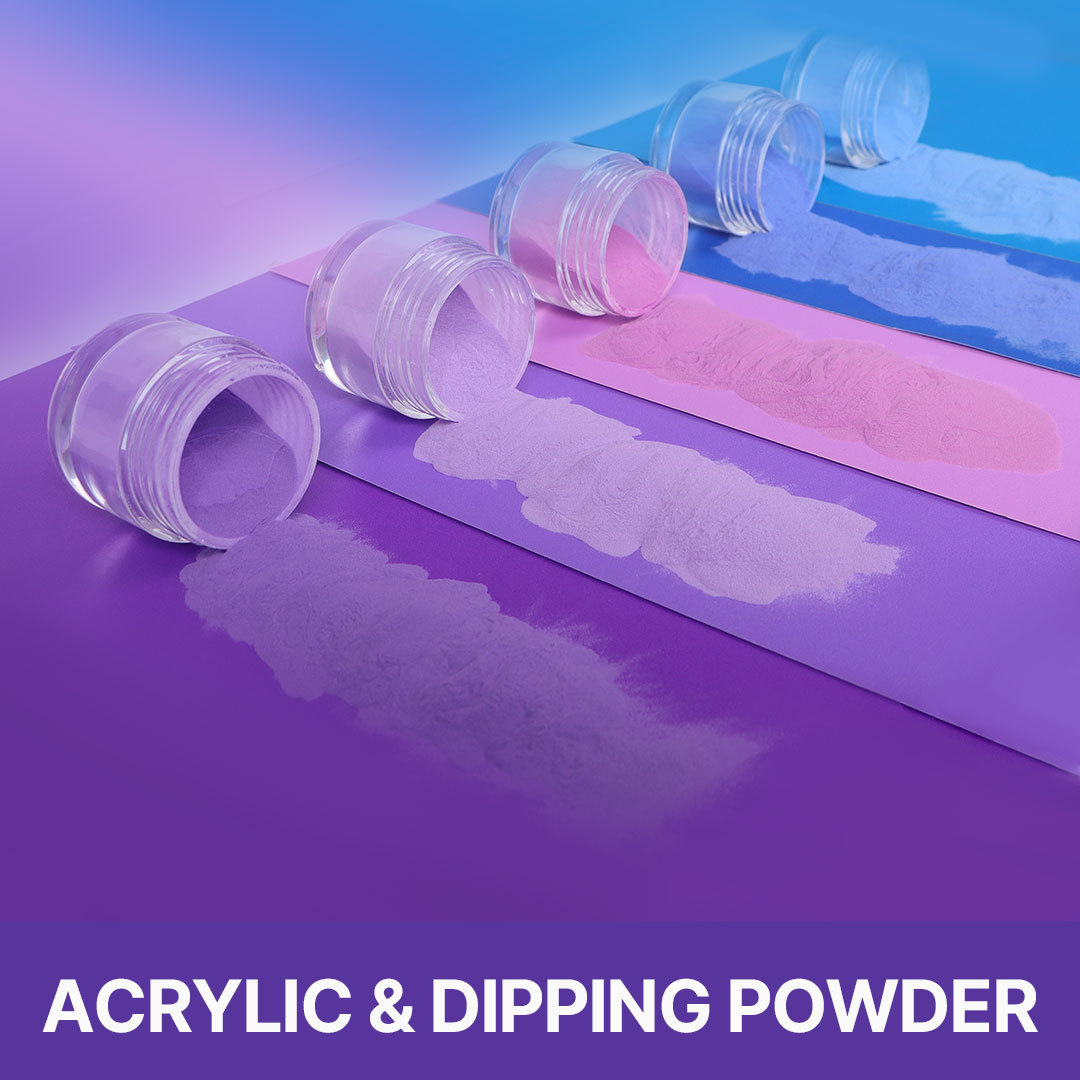 Acrylic and dipping powder