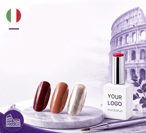 Italy nail trend palette