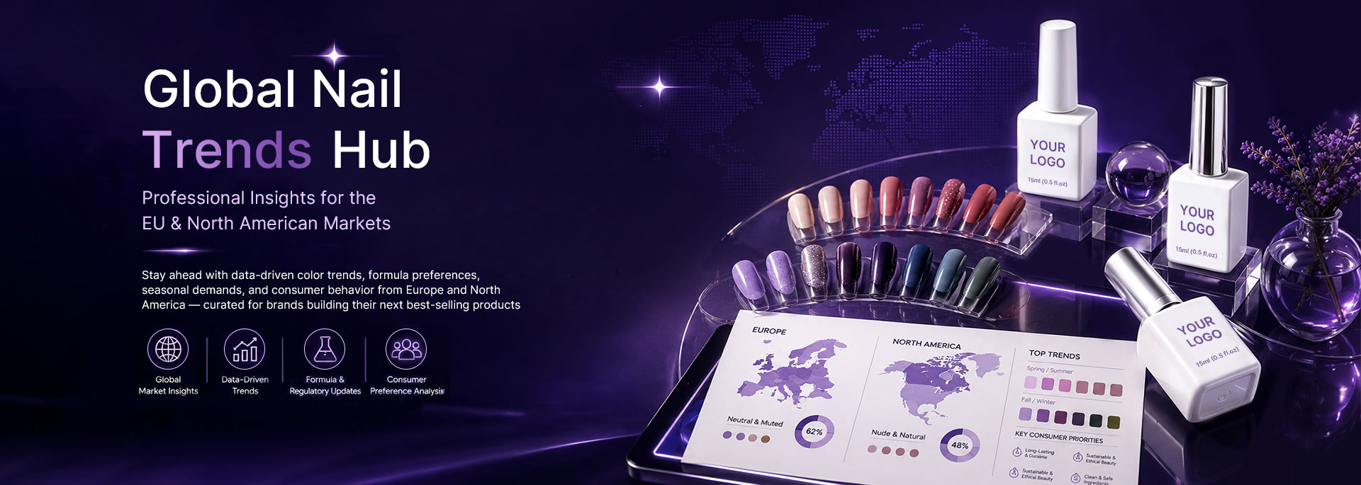 Global Nail Trends Hub for the EU and North American markets