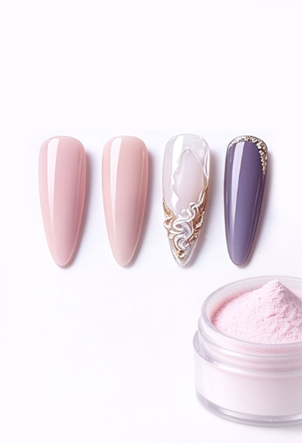 Nagelpoeders en professionele toepassingen
