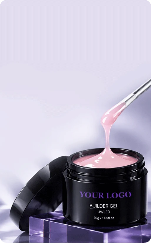 Builder gel in jar