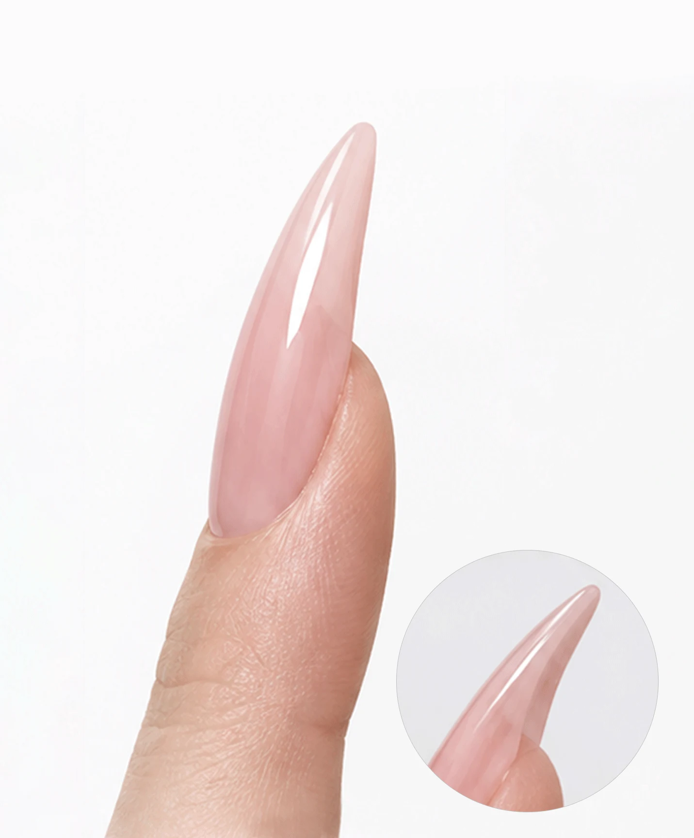 Balanced builder gel nail extension
