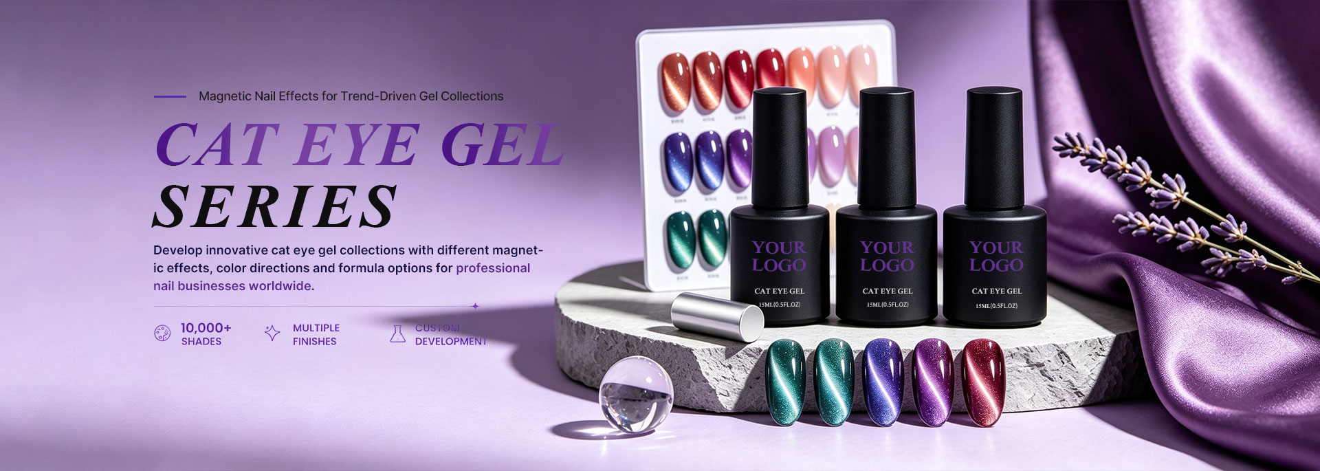TENTEU cat eye gel private label collection