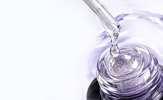Clear gel texture for formulation development